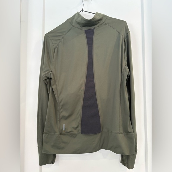 Women’s Lole Athletic Full-Zip Jacket - Olive Green - Size Large - Picture 3 of 11